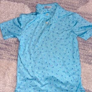 Boys Peter Millar Polo Small 7-8